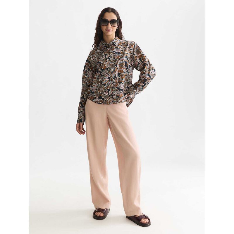 Scotch & Soda Printed Relaxed Fit Shirt image number 3